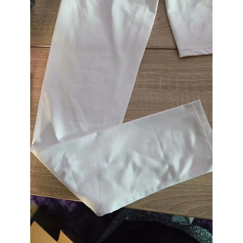Pro Combat Compression Shorts Men's White Athletic‎ Performance Size L
